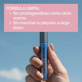 MYSTIC LASHES Suero fortalecedor de pestañas con poder botánico + péptidos
