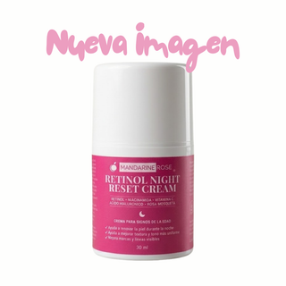 Crema Nocturna de Retinol con Rosa Mosqueta | Piel normal y seca