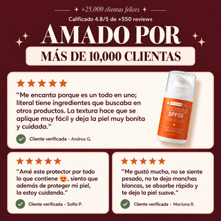 Protector Solar FPS50 Collagen Boost | Todo tipo de piel