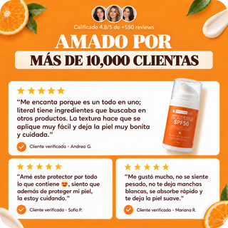 Protector Solar FPS50 Collagen Boost | Todo tipo de piel