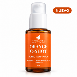 Orange C Shot | Suero de vitamina C + Ácido hialurónico + Vitamina E