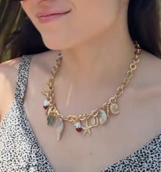 Collar chapa de Oro 18K